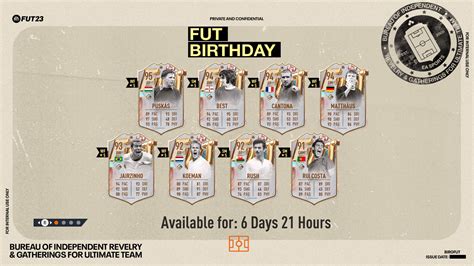 fut birthday token tracker|FIFA 23 FUT Birthday Token Tracker